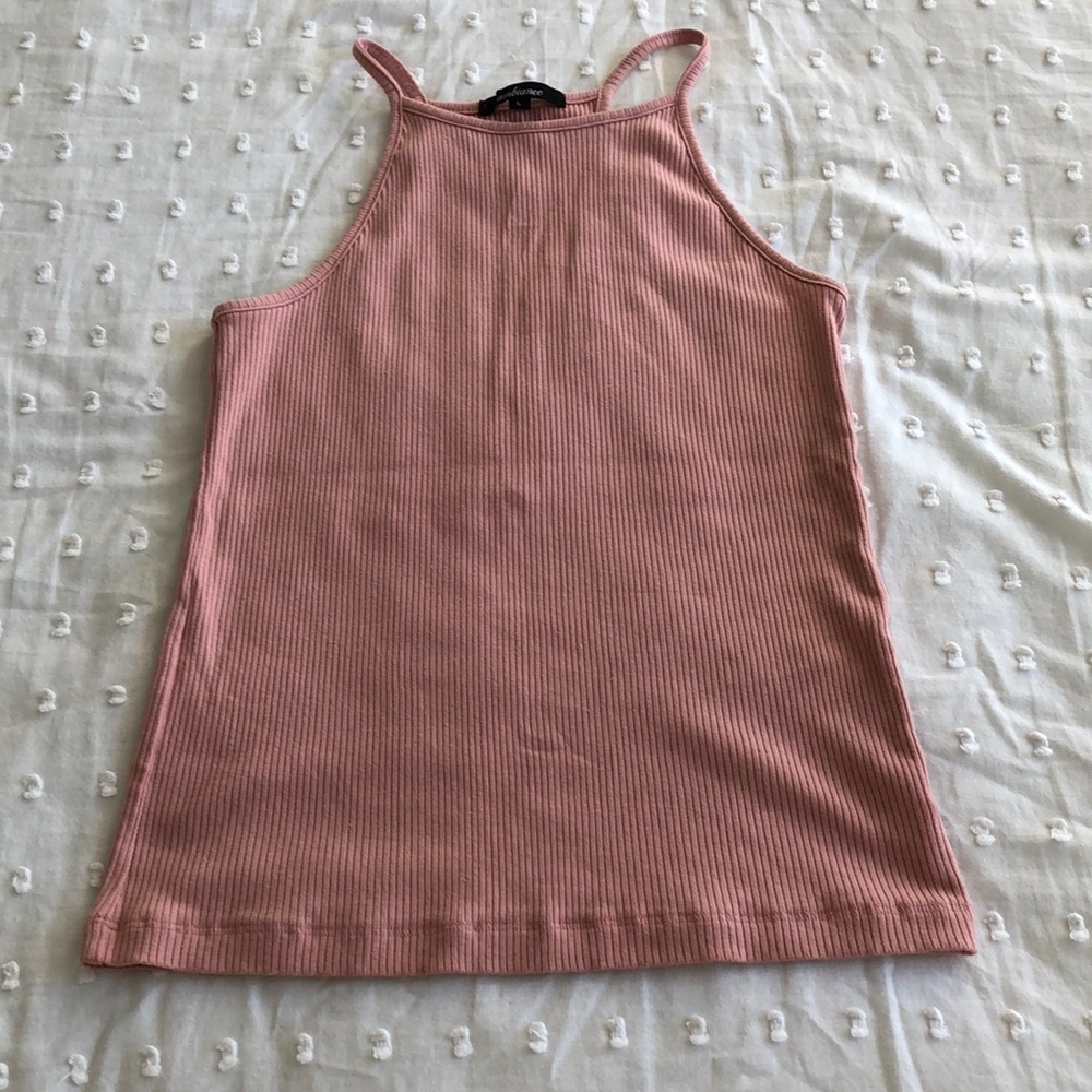 Light pink halter top